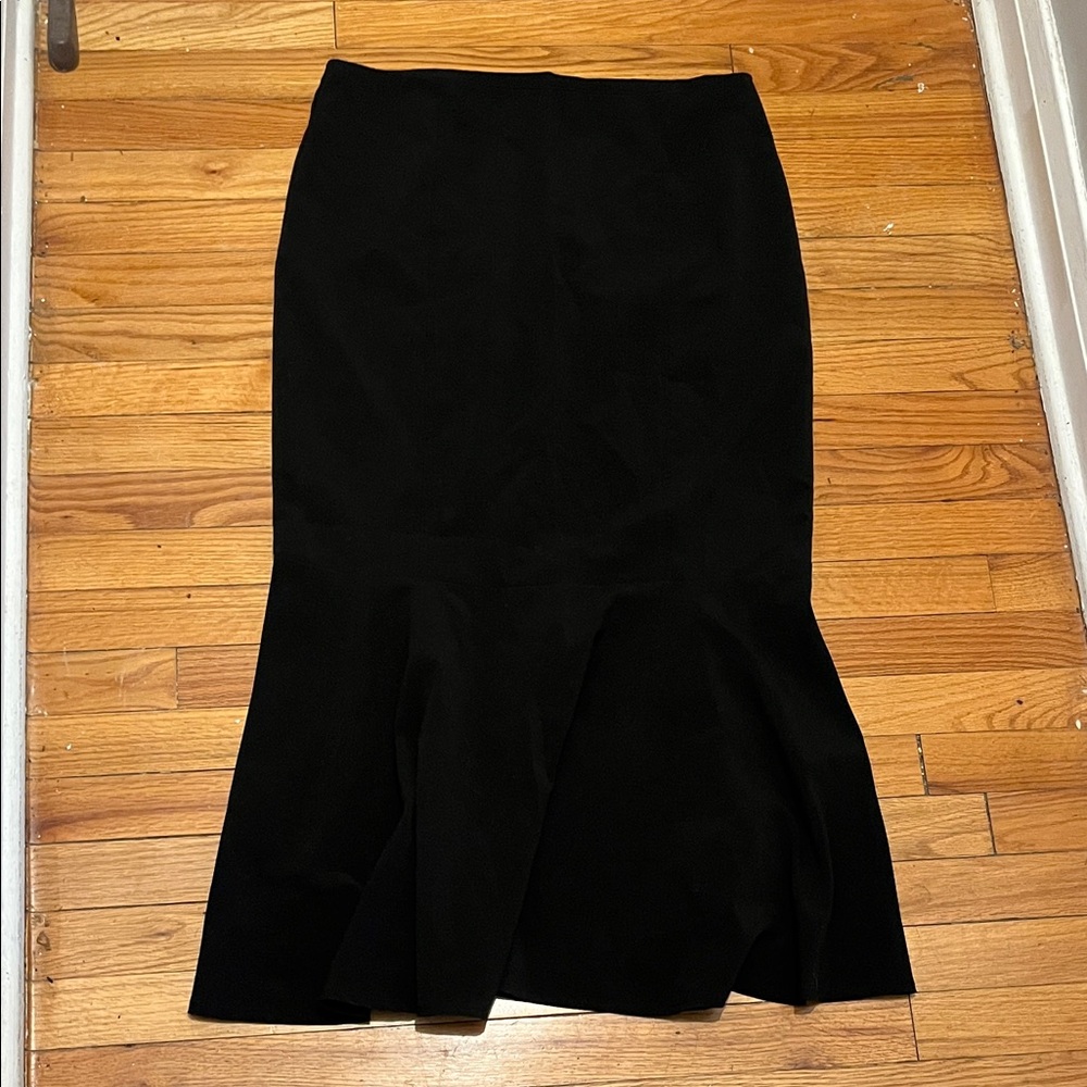 Ashley Stewart Black Midi Skirt